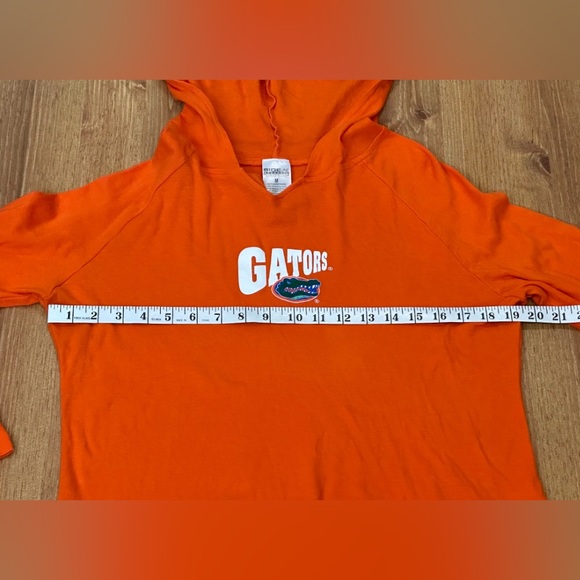 UF Gators University Of Florida Orange Long Sleeve Hoodie Women’s Medium Y2K - Picture 6 of 7